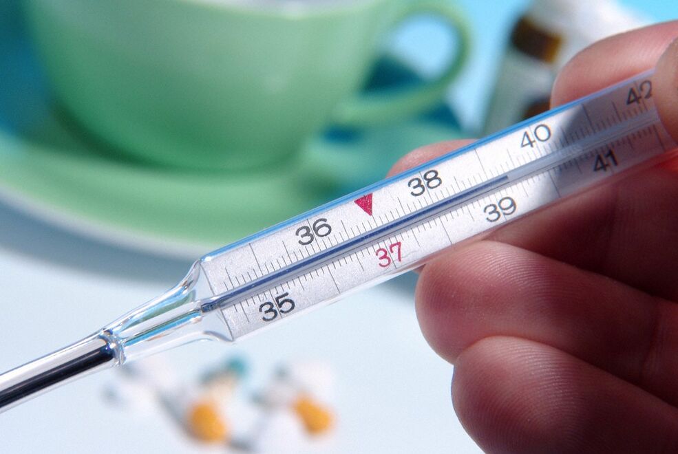 A prosztata szekréciójának vizsgálata 39 ° C feletti testhőmérséklet esetén helytelen lesz